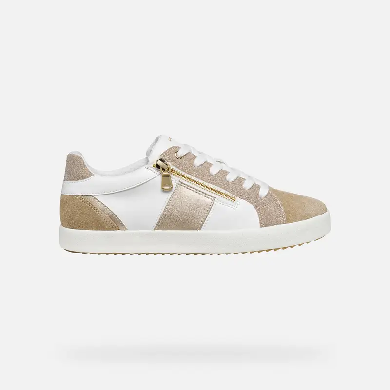 Geox Scarpe Blomiee Donna Bianco/bianco Latte