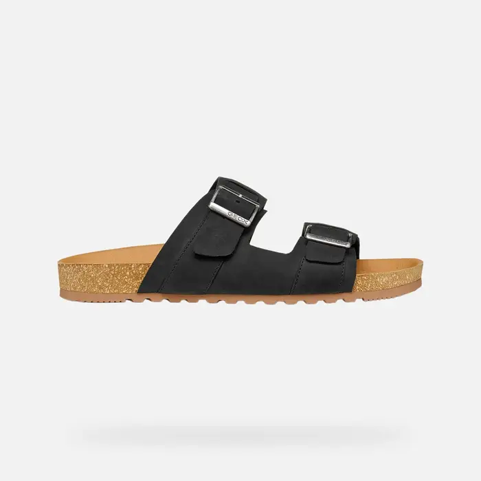 Geox Scarpe Climasandal Cork Uomo Nero