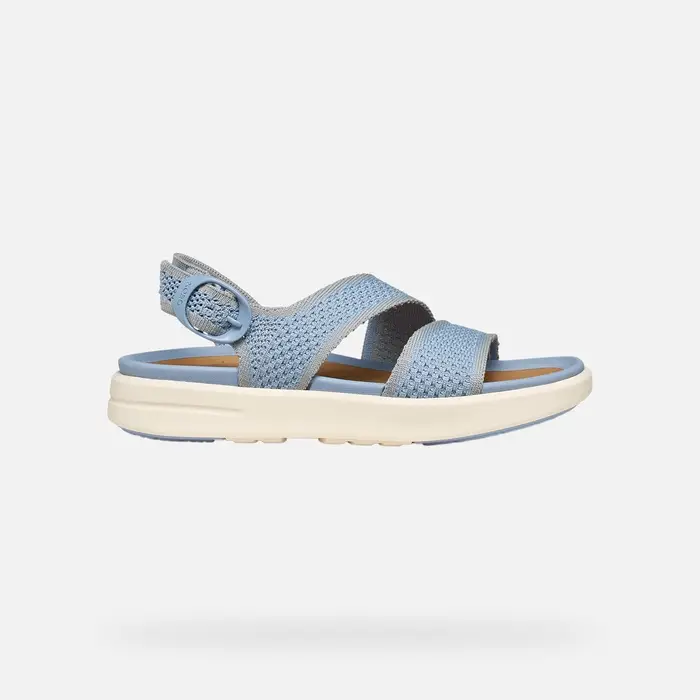 Geox Scarpe Climasandal Sprt Donna Denim/grigio