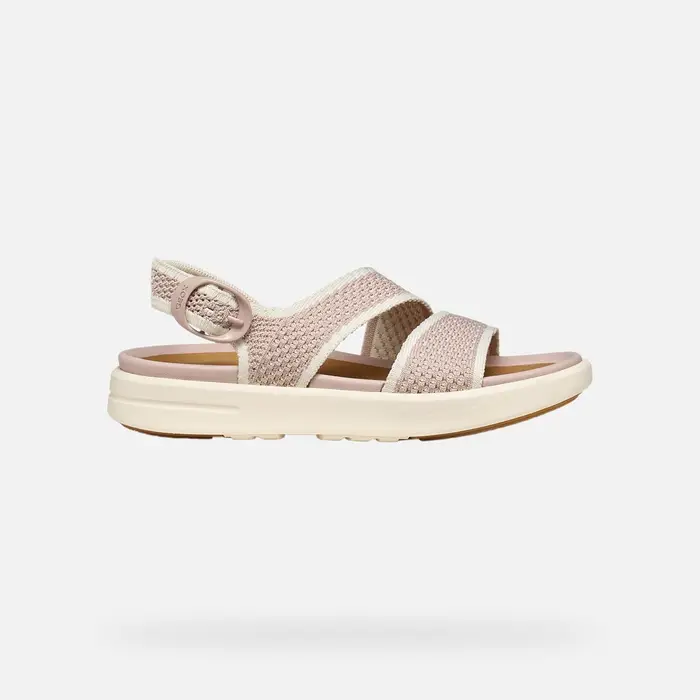 Geox Scarpe Climasandal Sprt Donna Rosa/bianco Latte
