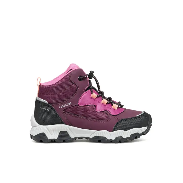Scarpe da ginnastica ragazza Geox Magnetar Rouge