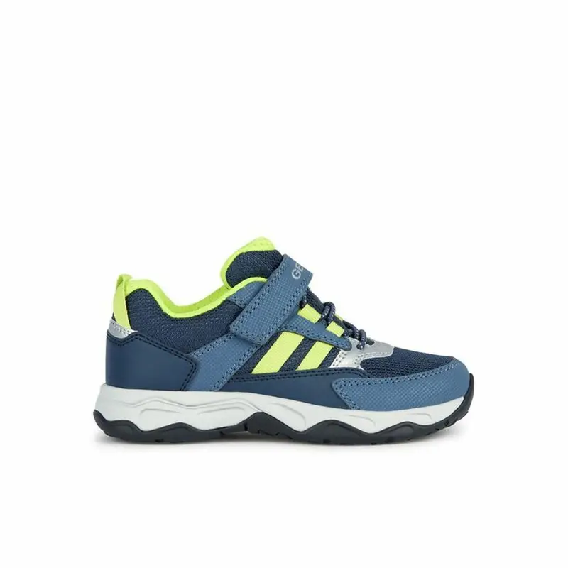 Scarpe da Tennis Casual Bambino Geox Calco Azzurro | Geox Blu