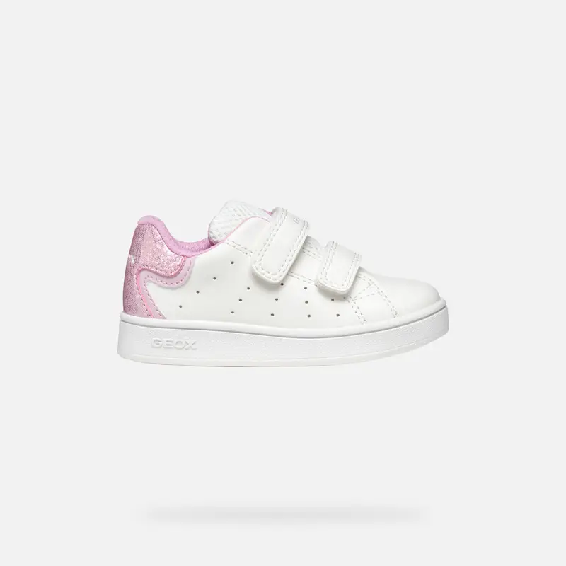 Geox Scarpe Eclyper Bimba Bianco/rosa