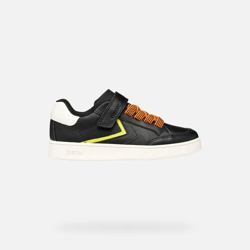 Geox Scarpe Eclyper Junior Nero/arancione
