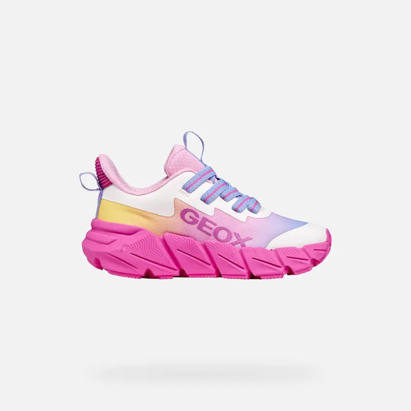 Geox Scarpe Flexyper Fast Bambina Fucsia/multicolore