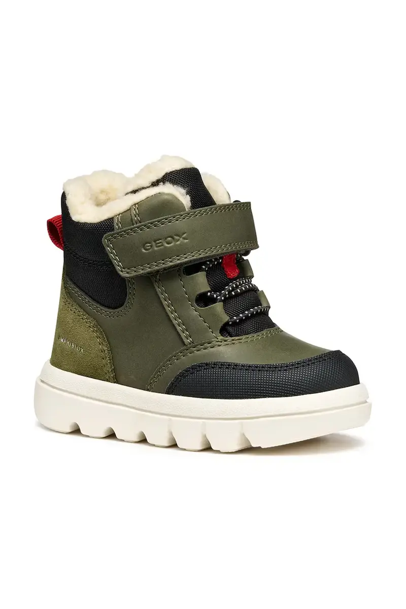 Geox scarpe invernali bambini B365BC 0ME22 B WILLABOOM B AB colore blu navy B365BC.0ME22 Verde