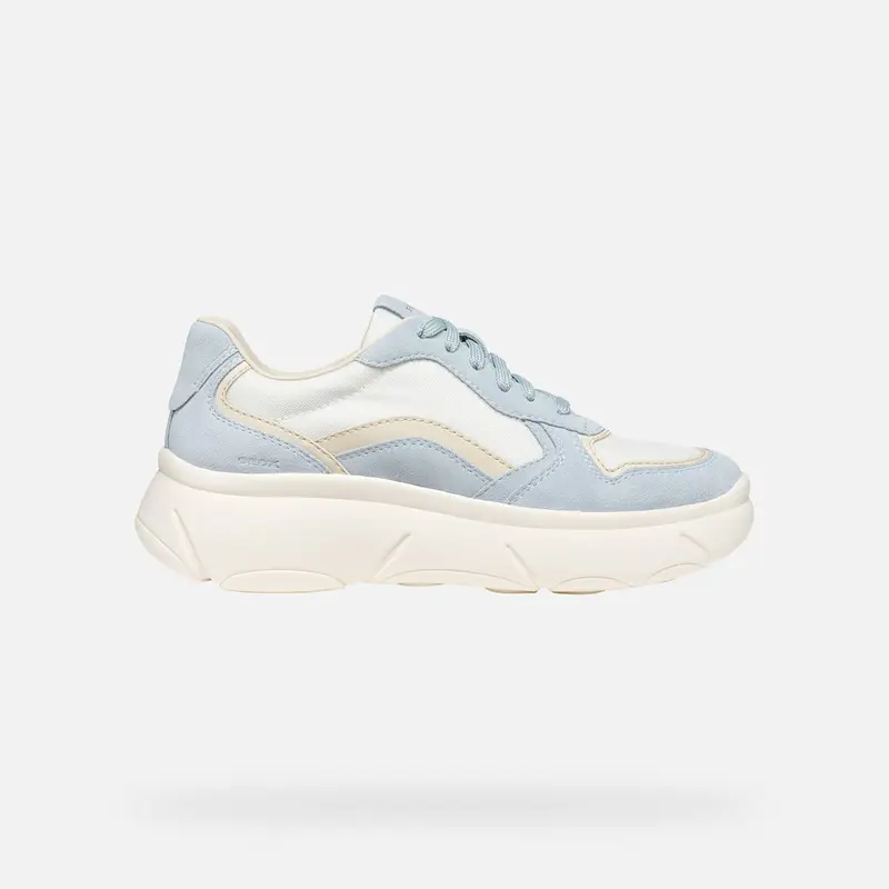 Geox Scarpe Nebula 2 0 X Donna Azzurro Chiaro/bianco