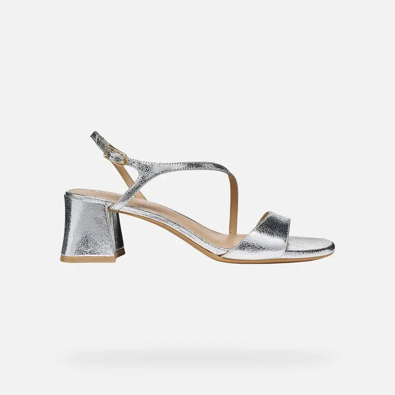 Geox Scarpe New Eraklia 50 T01 Donna Argento