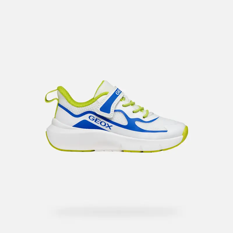 Geox Scarpe Pro-ran Bambino Bianco/royal Blu