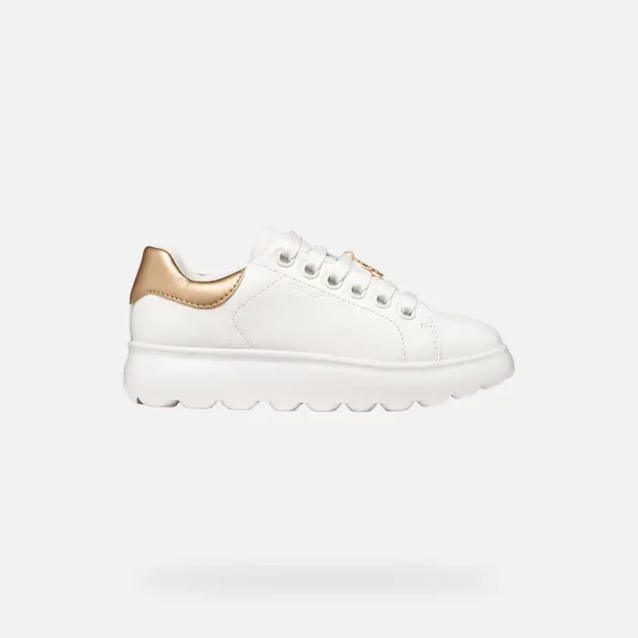 Geox Scarpe Puffypop Bambina Bianco/rosa Chiaro