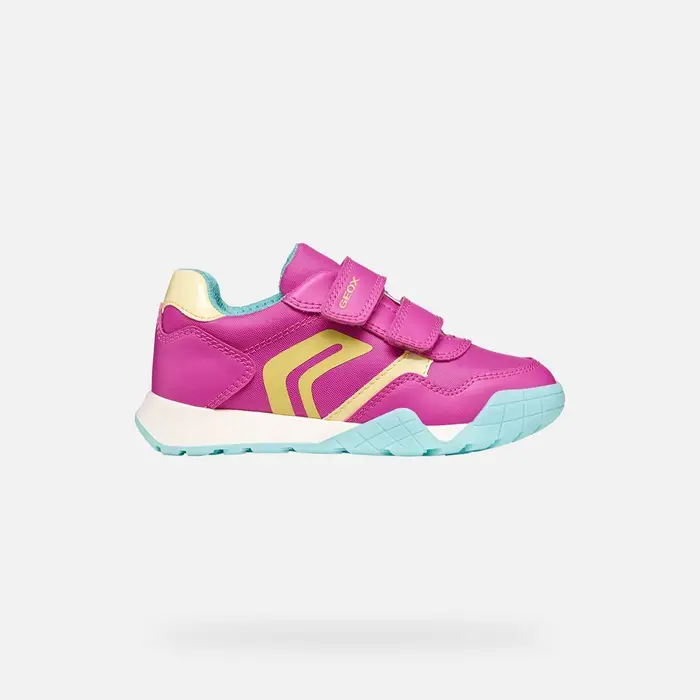 Geox Scarpe Rann-e Bambina Fucsia/giallo Chiaro