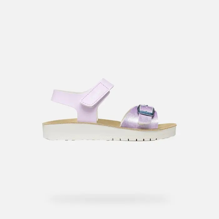 Geox Scarpe Sandal Costarei Bambina Lilla Chiaro