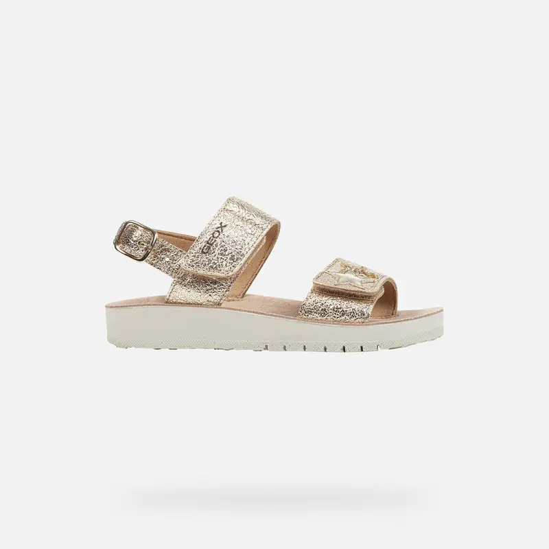 Geox Scarpe Sandal Costarei Bambina Oro
