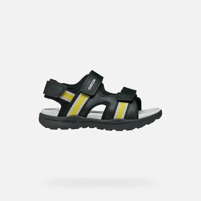 Geox Scarpe Vaniett Bambino Nero/giallo