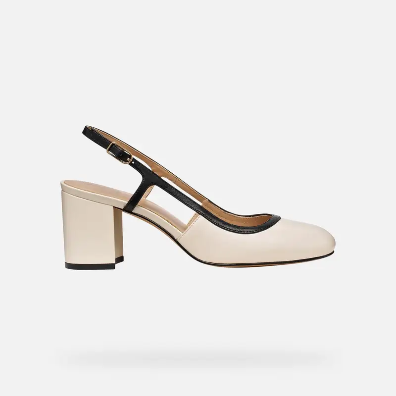 Geox Scarpe Virnilisa 65 Donna Bianco Latte/nero