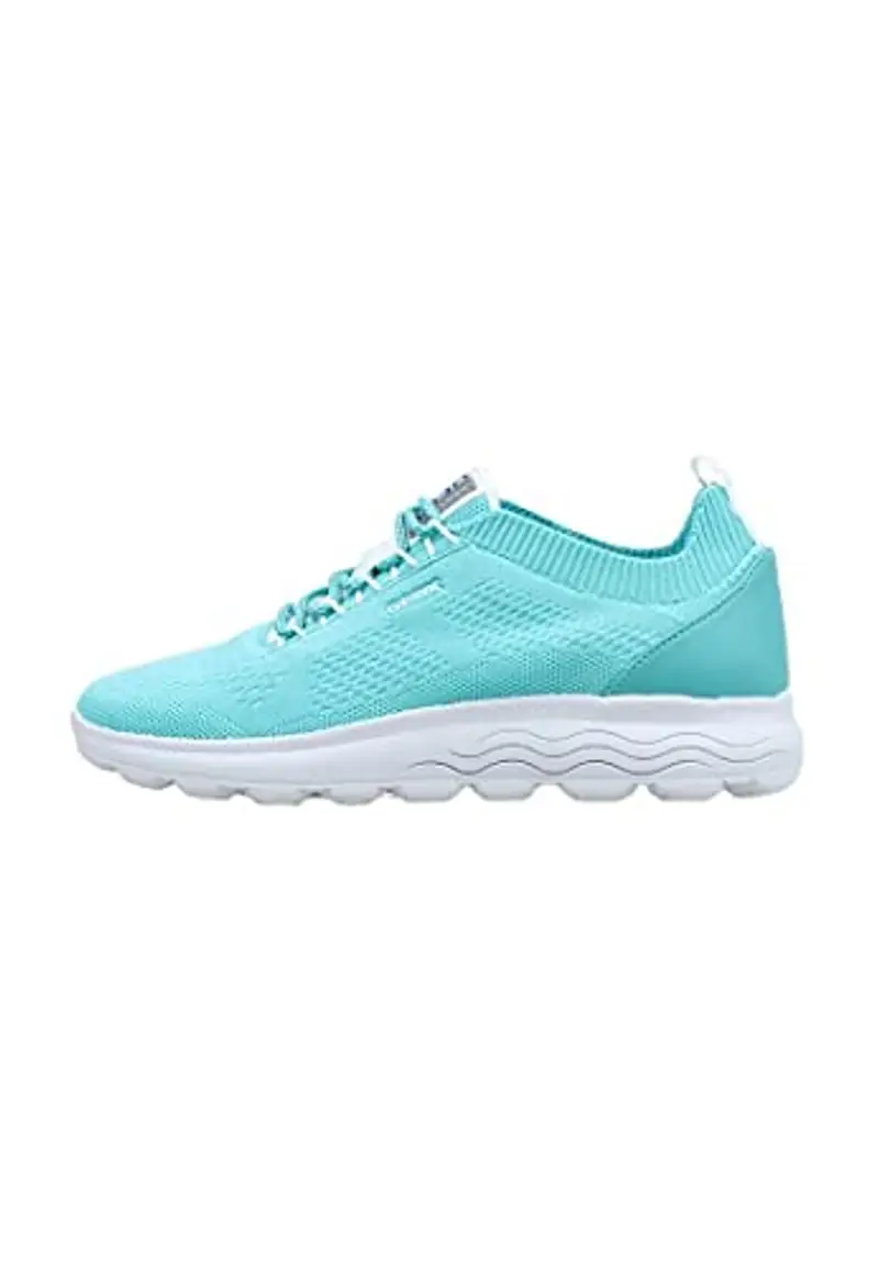 Geox Sneaker da Donna D Spherica, Blu, 38 EU