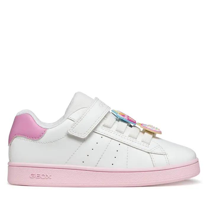 Sneakers Geox J Eclyper Girl J65LRF 000BC C1364 D Bianco