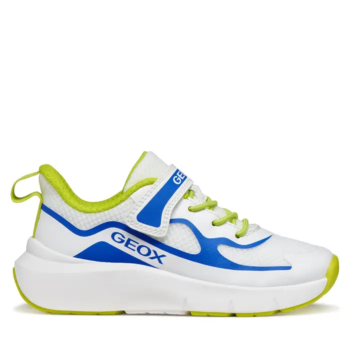 Sneakers Geox J Pro-Ran Boy J65P7F 01454 C0293 S Bianco