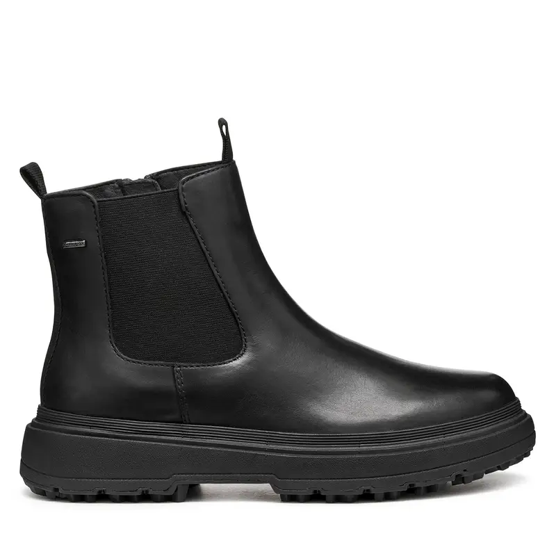 Geox Stivaletti D Lamidie + Grip Abx D46XMD 00043 C9999 Nero