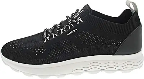 Geox U Spherica A, Sneaker Uomo, Nero U15K, 41 EU
