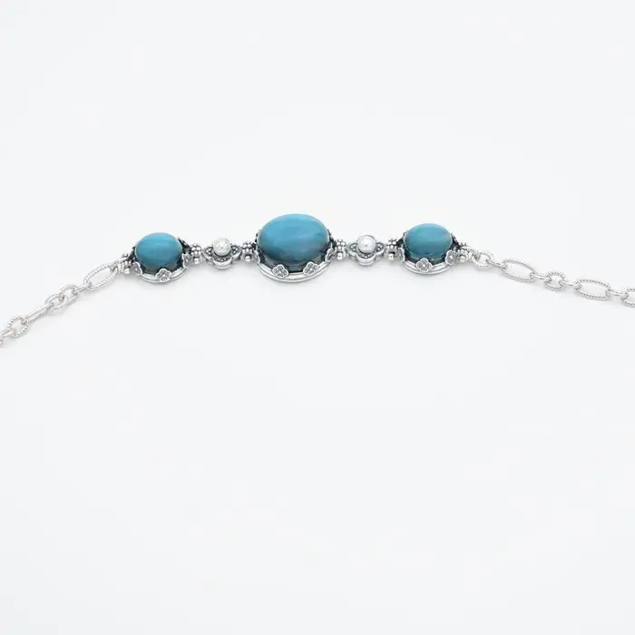 GERARDO SACCO Bracciale Argento 925/000 Con Pietre Lisce