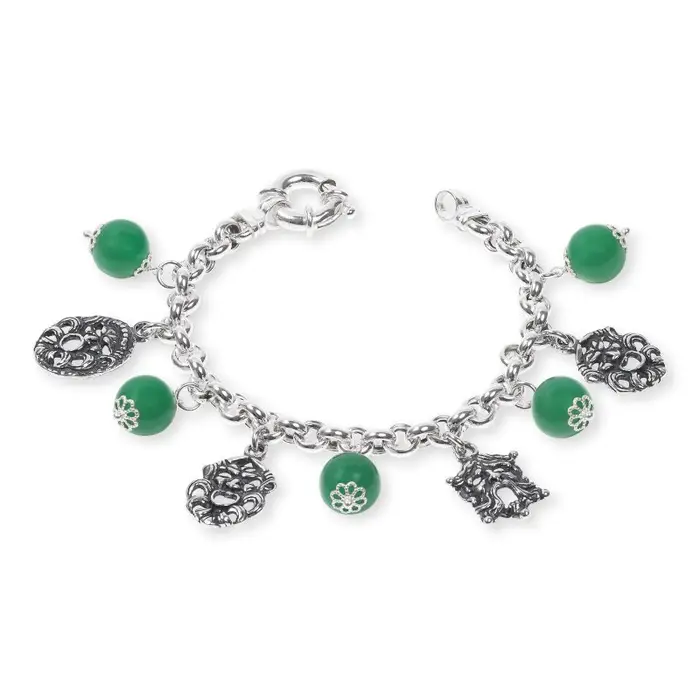 GERARDO SACCO Bracciale Charm In Argento