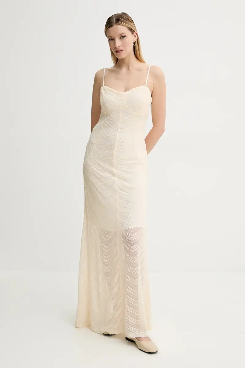 Gestuz vestito colore beige 10909573