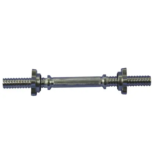 Get Fit Chrome Bar Screw Collar - manubrio fitness Grey