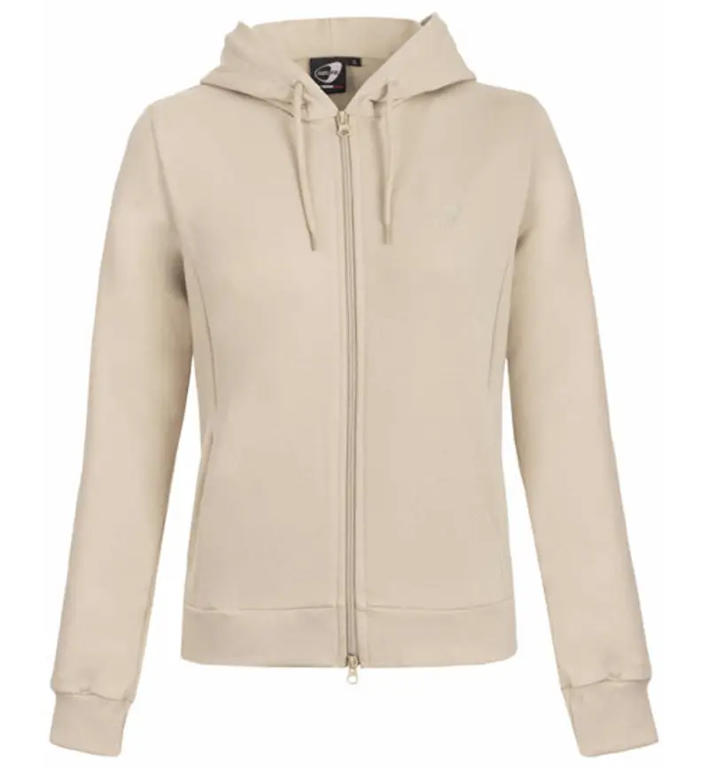 Get Fit Full Zip W - felpa con cappuccio - donna AVORIO