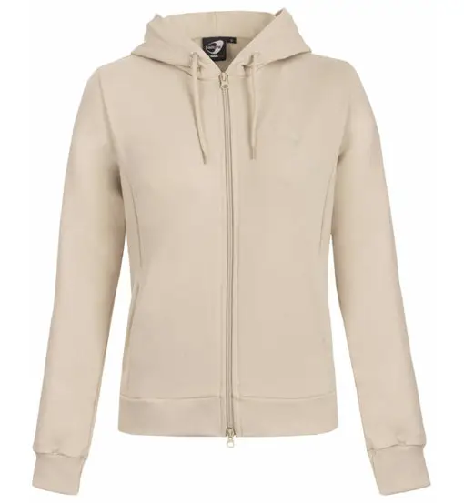 Get Fit Full Zip W - felpa con cappuccio - donna AVORIO