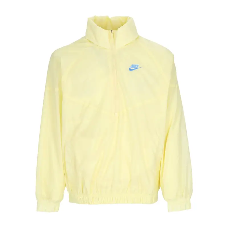 Nike Giacca a Vento Infilabile Uomo Windrunner Anorak Jacket Lemon Chiffon/university Blue