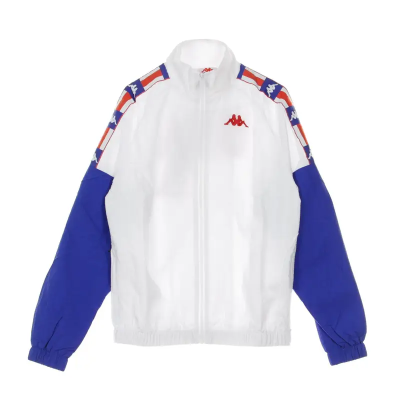 Kappa Giacca a Vento Uomo Authentic La Basalt White/blue/blue