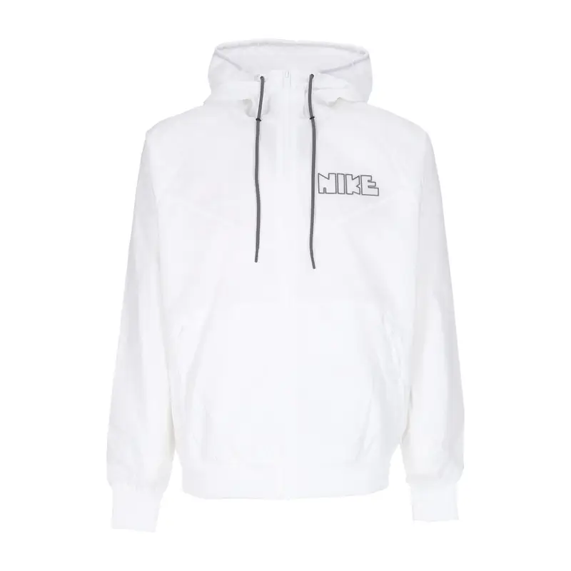 Nike Giacca a Vento Uomo Windrunner Woven Lined Jacket White/white/white/iron Grey