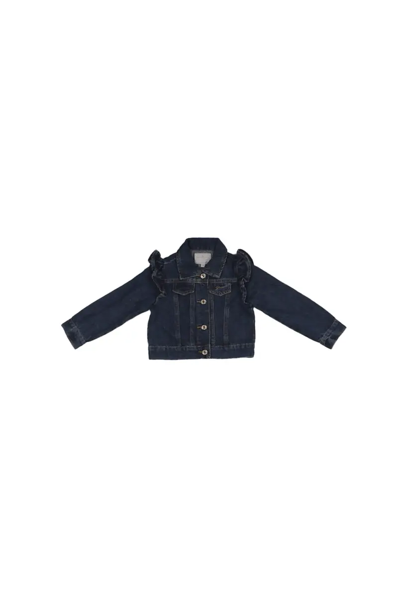 GUESS Giacca Bambina Denim Denim lurex jacket