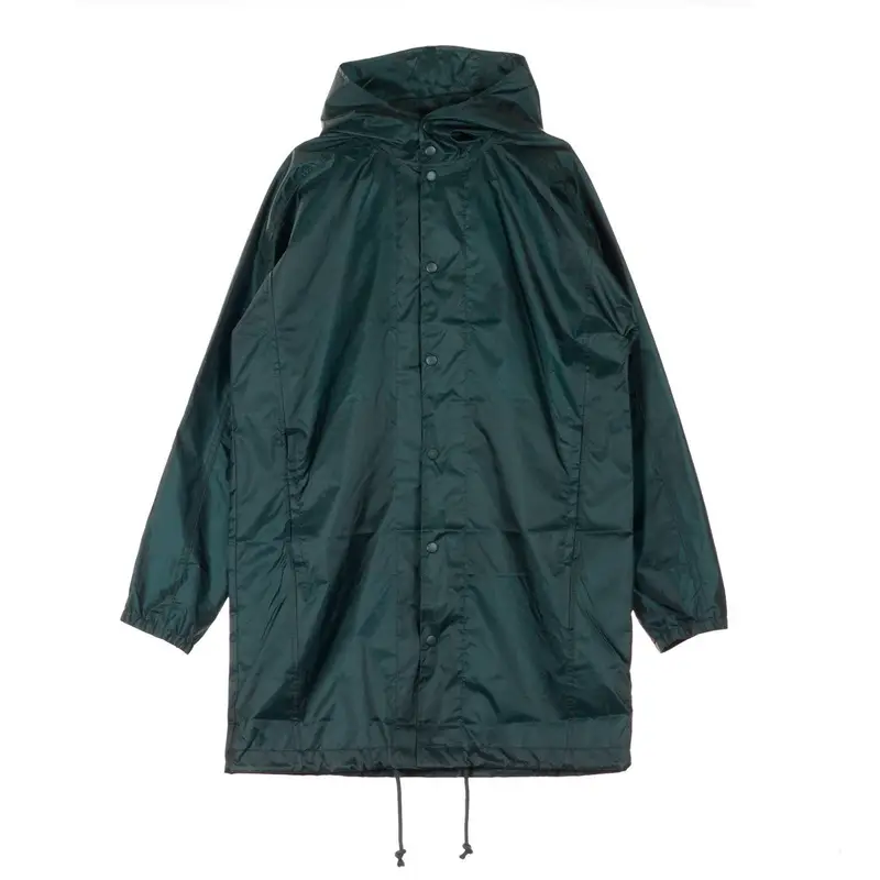 Adidas Giacca Lunga Uomo Trefoil Coat Green Night