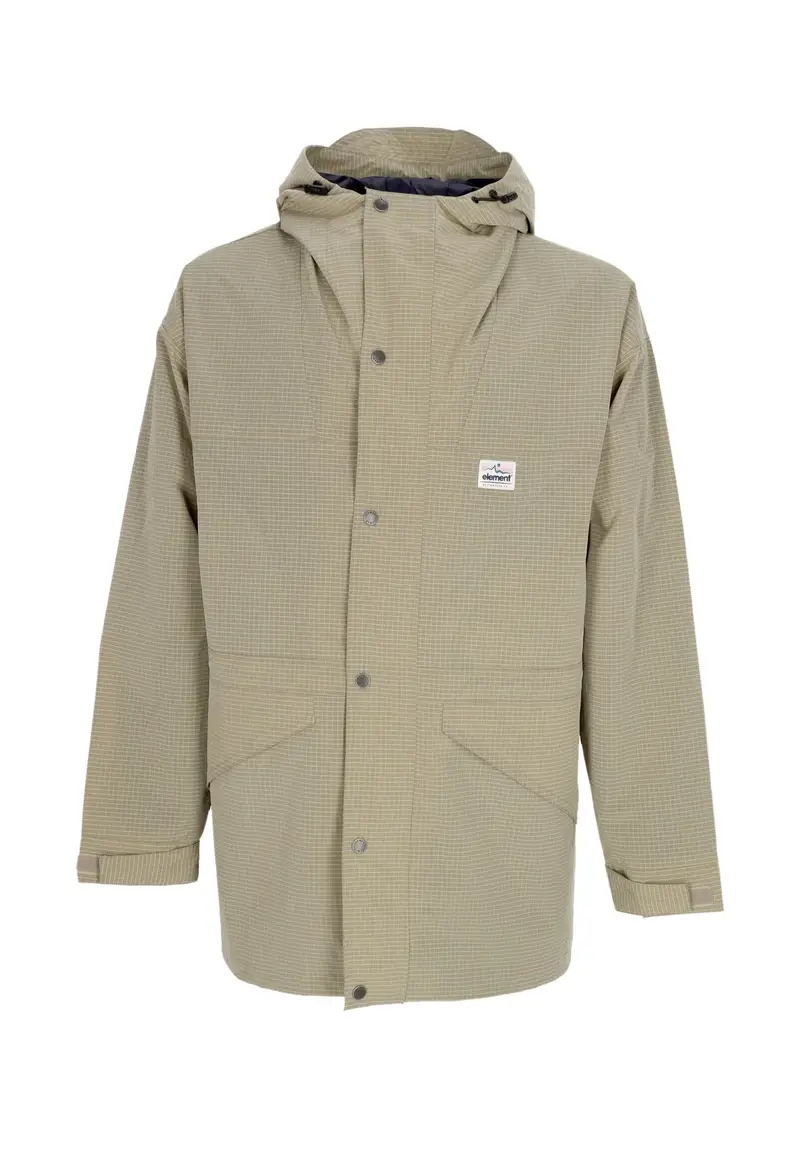 Element Giacca Lunga Uomo Trekka Jacket Vintage Khaki