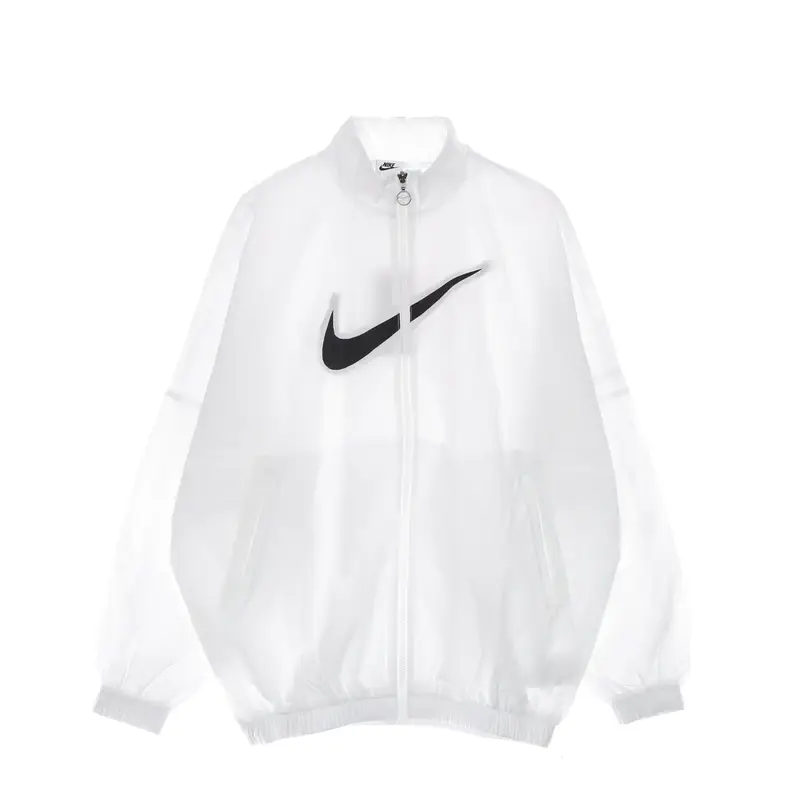 Nike Giacca Tuta Donna Essential Woven Jacket White/black
