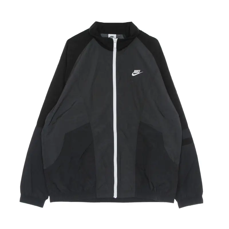 Nike Giacca Tuta Uomo Trend Unlined Jacket Anthracite/black/off Noir/white