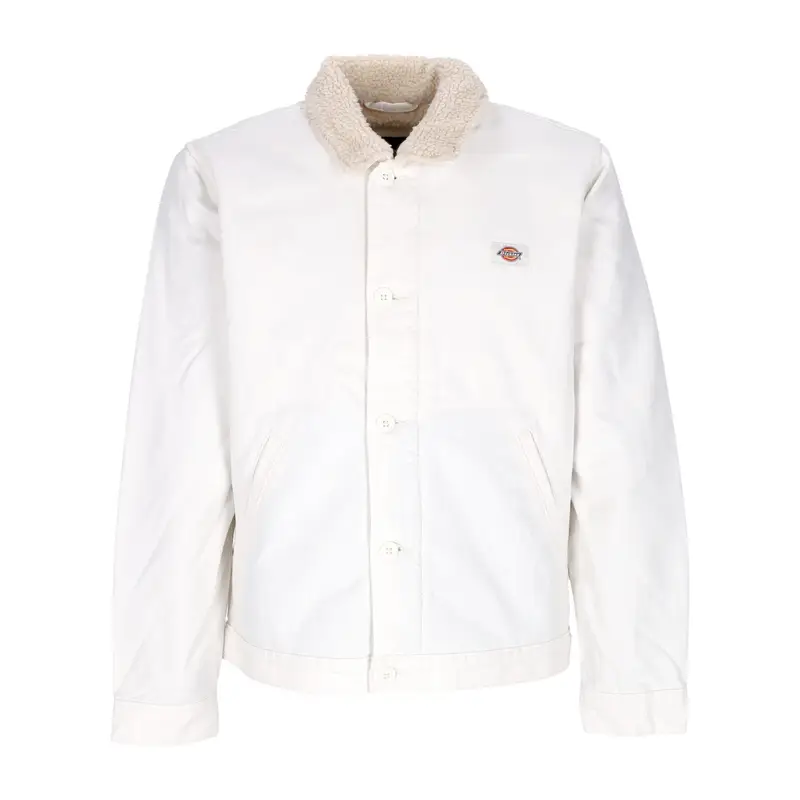 Dickies Giacca Workwear Uomo Duck Canvas Deck Jacket Stone Washed Cloud