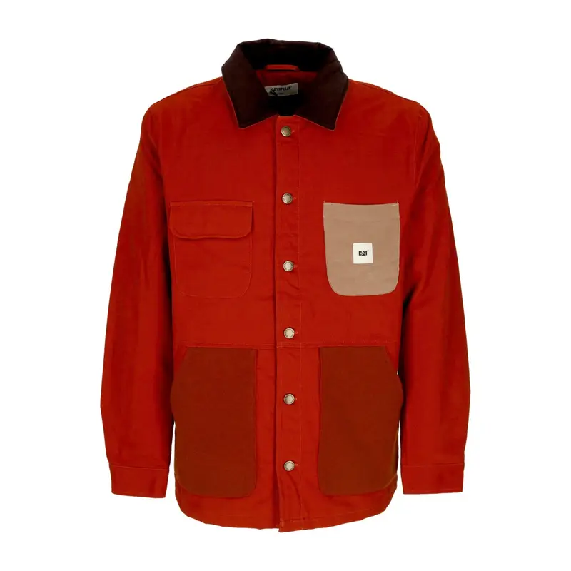 Caterpillar Giacca Workwear Uomo Mix Media Jacket Sienna Red