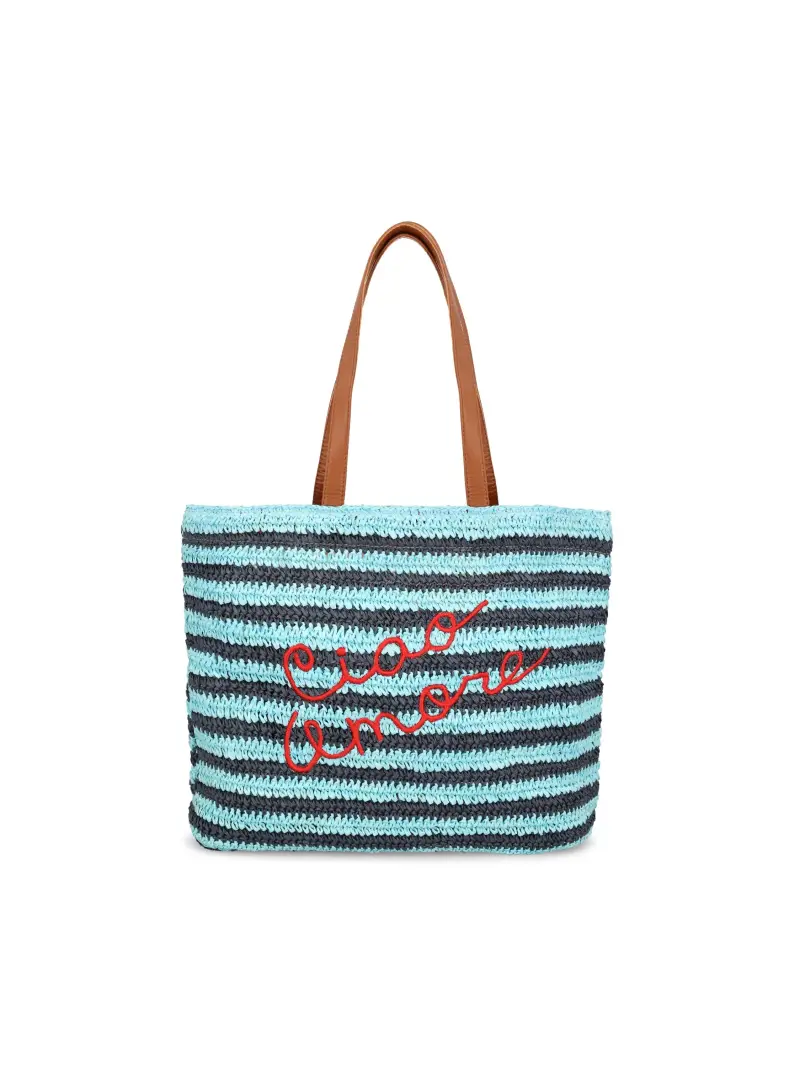 GIADA BENINCASA Tote Bag Ciao Amore BLU