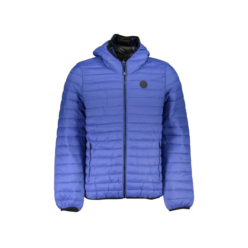 Gian Marco Venturi Giubbotto Uomo Blu con Cappuccio