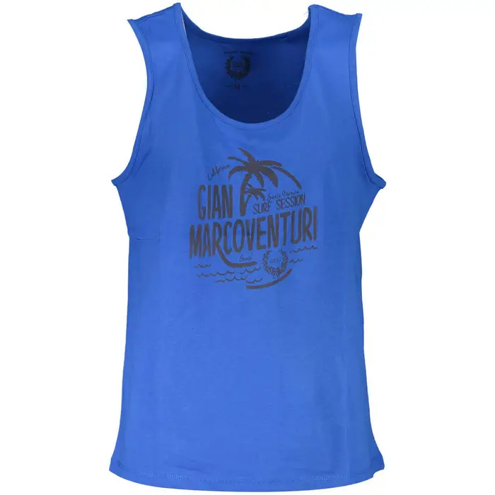 Gianmarco Venturi T-shirt senza maniche AU000791ROLANDO_753A498 Blu