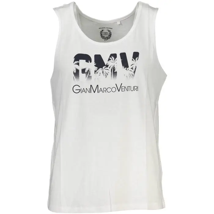Gianmarco Venturi T-shirt senza maniche AU00792ROMOLO_1447C88 Bianco