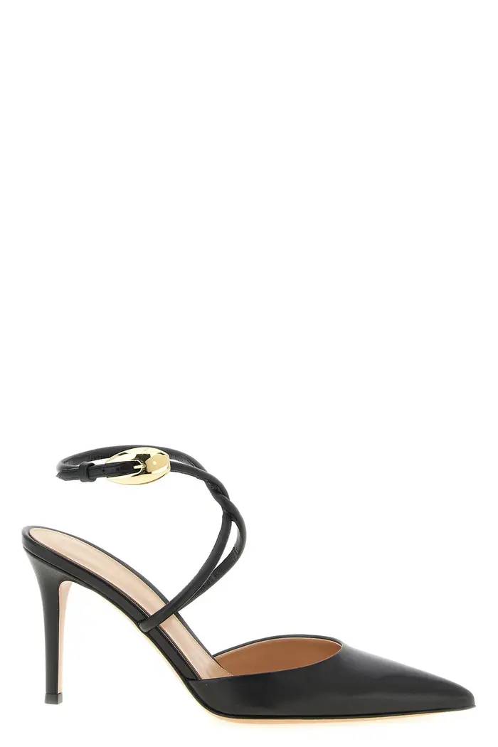 GIANVITO ROSSI Décolleté Jungle Mamba Nero