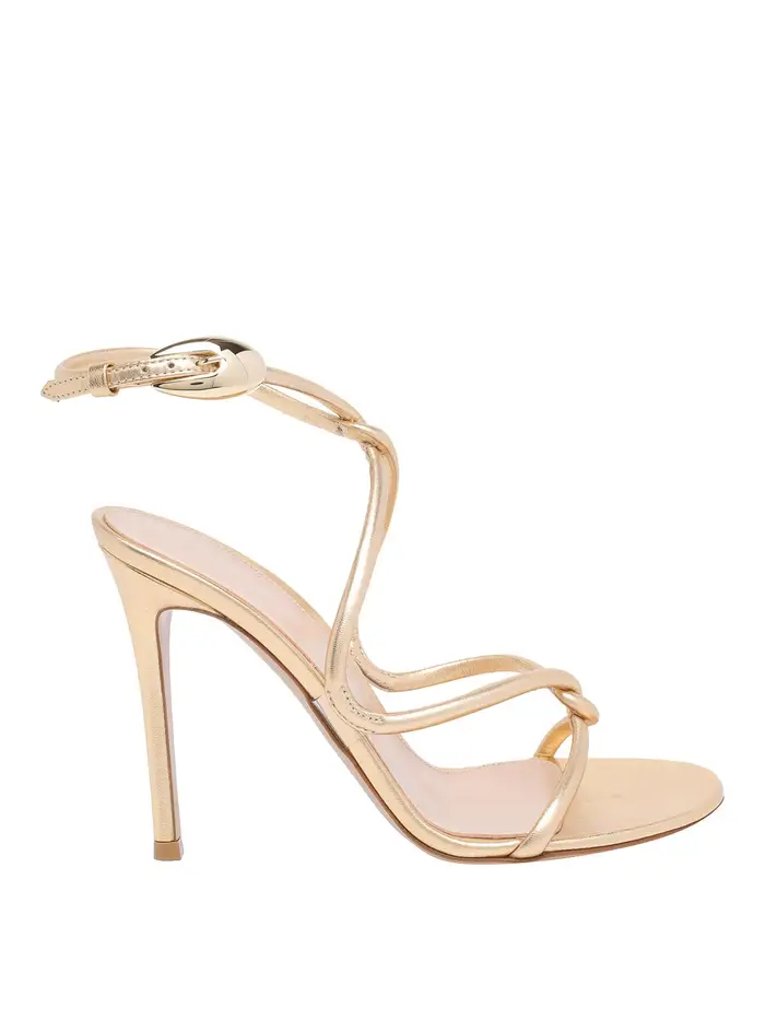 Gianvito Rossi Sandali Décolleté Jungle Mamba Oro
