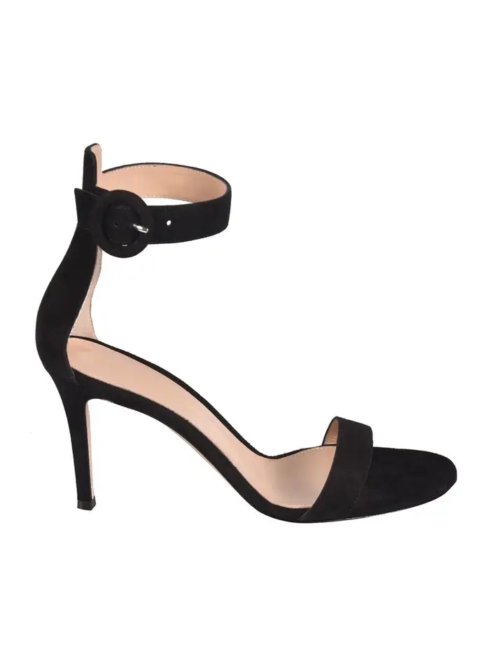 Gianvito Rossi Sandali Portofino 85 neri Nero