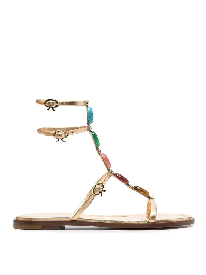Gianvito Rossi Sandali Shanti in pelle Multicolore