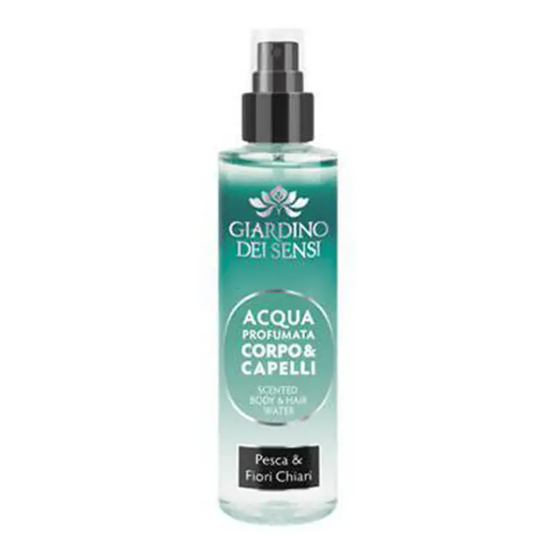 Giardino dei sensi Acqua Profumata Corpo E Capelli Pesca E Fiori Chiari 110 ml