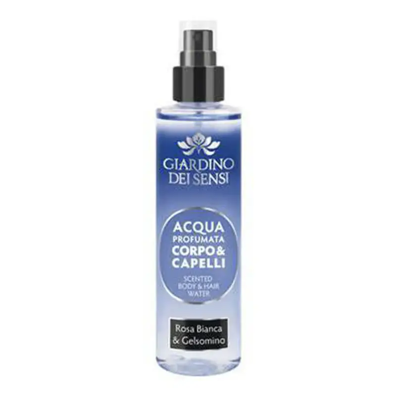 Giardino dei sensi Acqua Profumata Corpo E Capelli Rosa Bianca E Gelsomino 110 ml